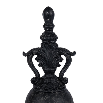 Belvedere Decorative Finial, Black