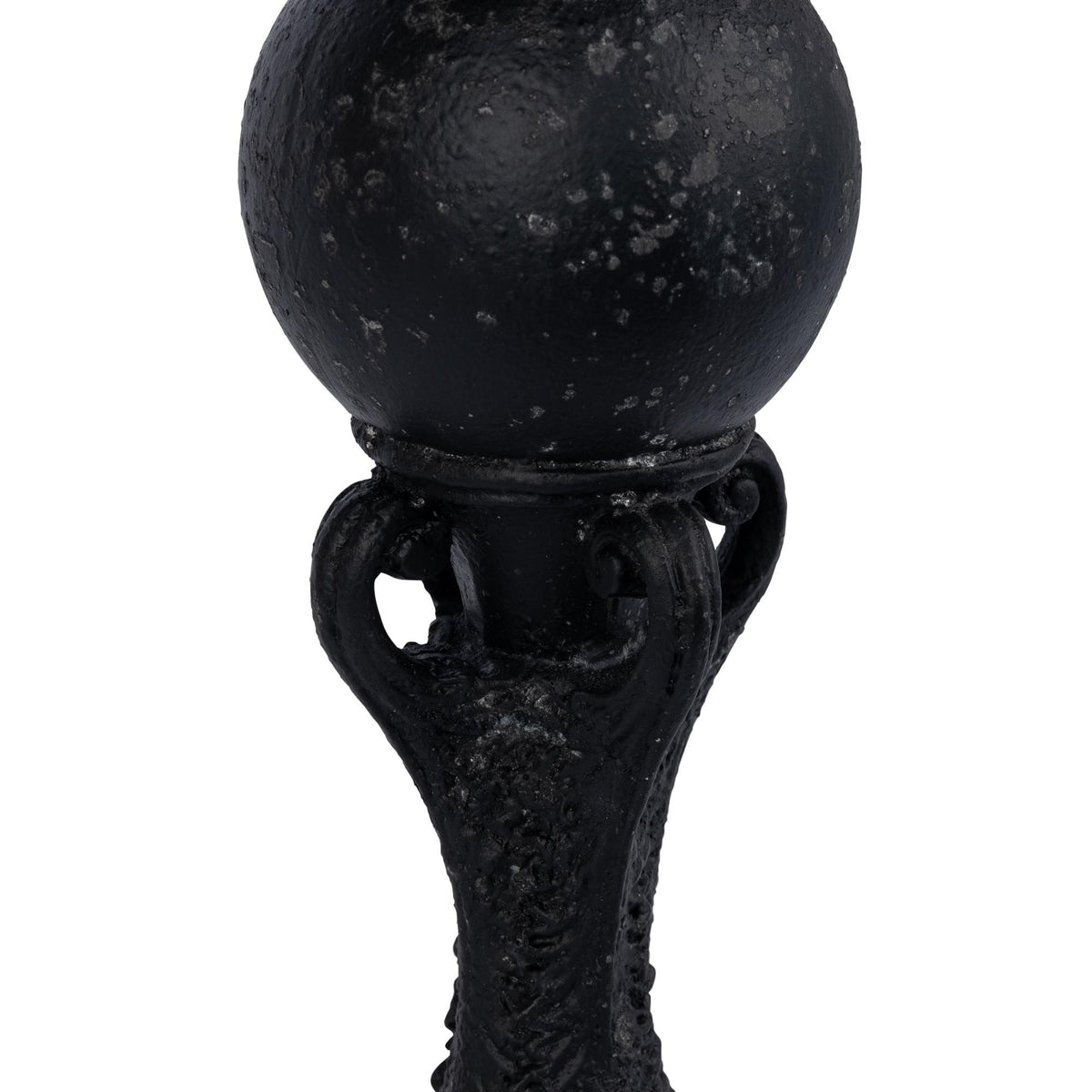 Belvedere Decorative Finial, Black