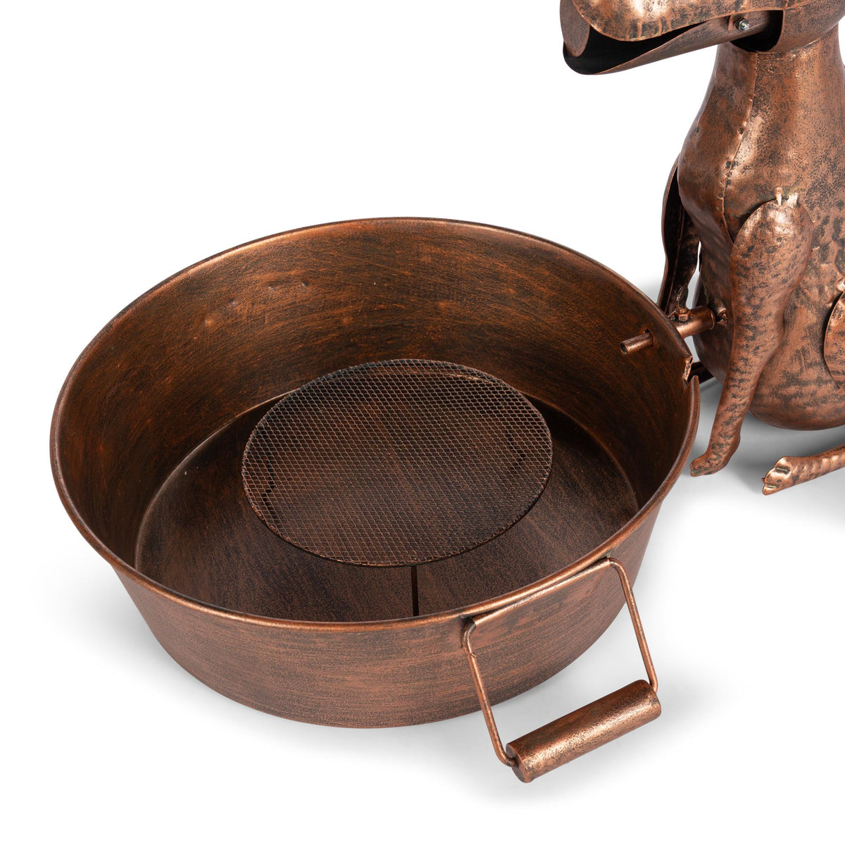 Best Friend Fountain, Antiqued Copper