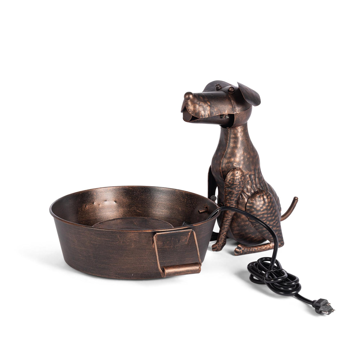 Best Friend Fountain, Black Bronze