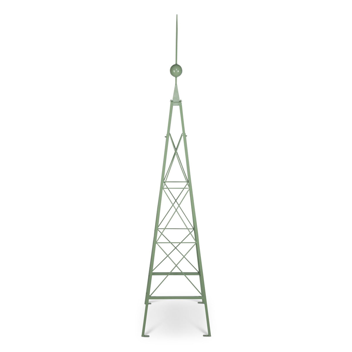 Metal Garden Trellis, Soft Garden Green