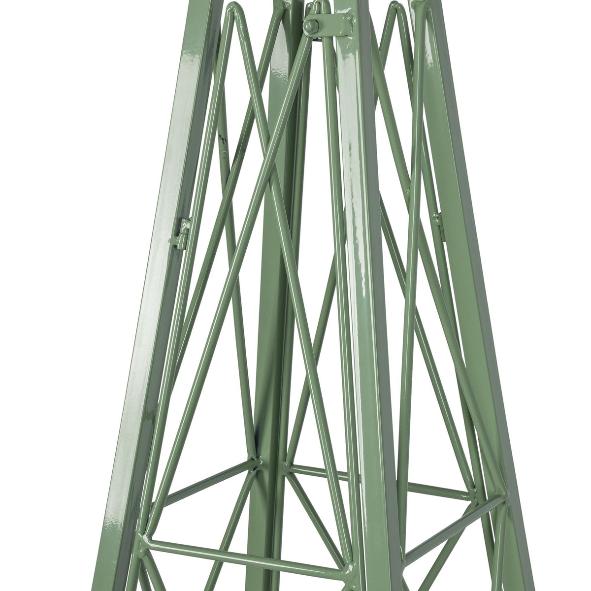 Metal Garden Trellis, Soft Garden Green