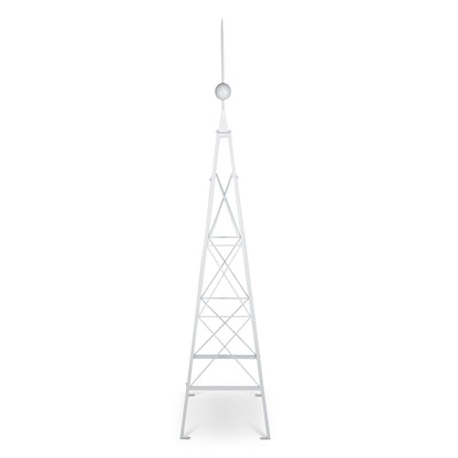 Metal Garden Trellis, Soft White