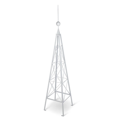 Metal Garden Trellis, Soft White