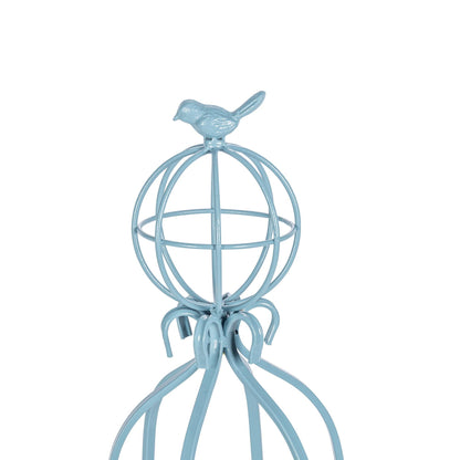Fleur-de-Lis Planter Obelisk, Small, Provence Blue