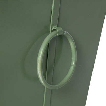 Grand Scroll Rectangular Planter, Soft Garden Green