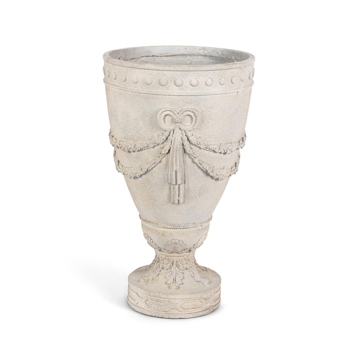 Floral Swag Urn