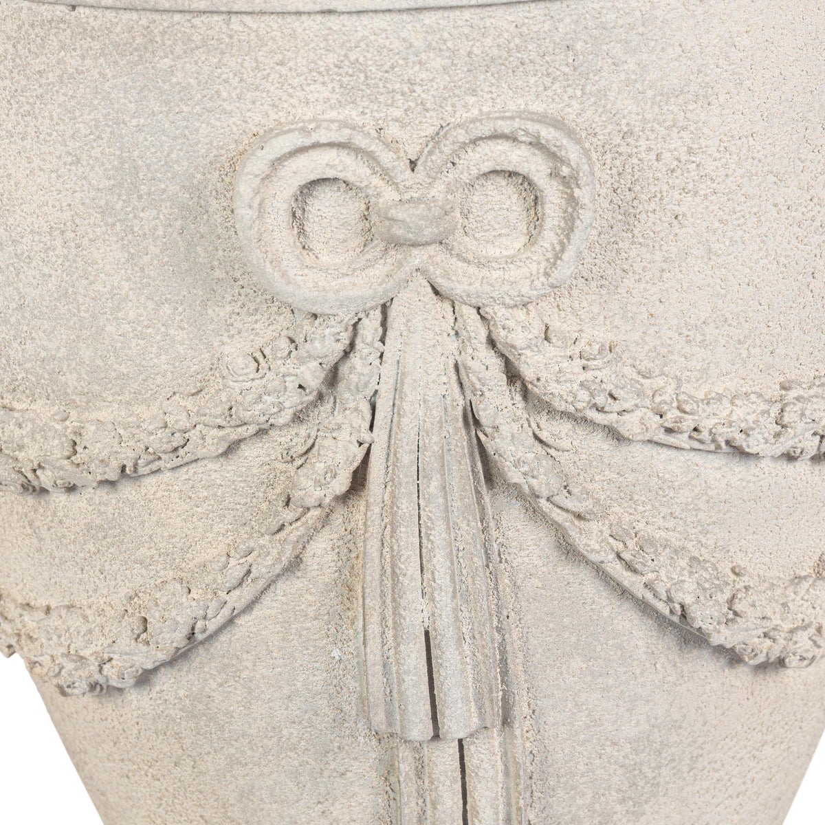 Floral Swag Urn