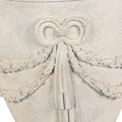 Floral Swag Urn