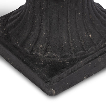 Lattice Weave Urn, Black