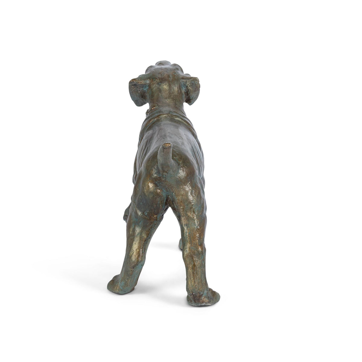 Hunting Hound, Bronze Patina