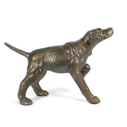 Hunting Hound, Bronze Patina