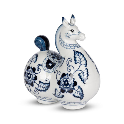 Porcelain Horse Statues