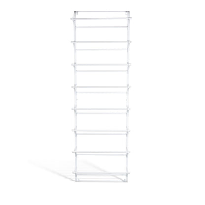Metal Wall Display Rack, White