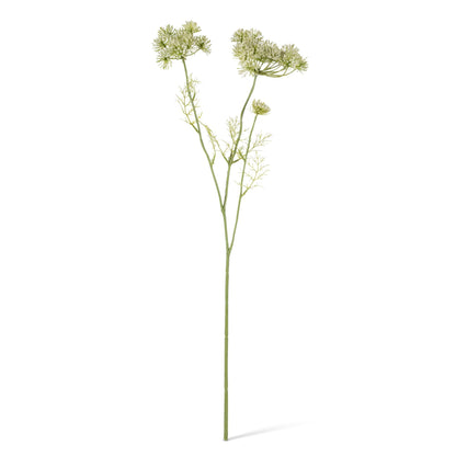 29.1" Queen Ann's Lace Floral Stem, 3 Asst