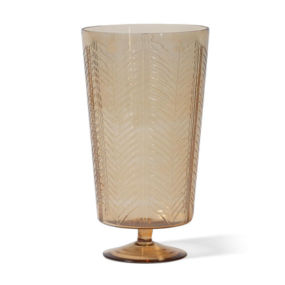 Canopy Pedestal Vase, Gold