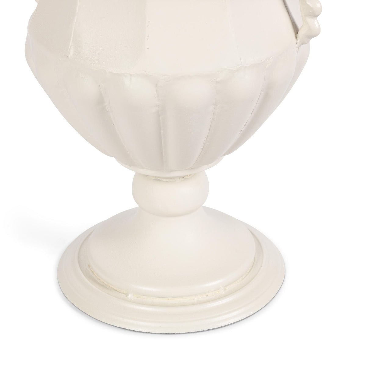 Amphora Urn, Soft White, 20.9"H