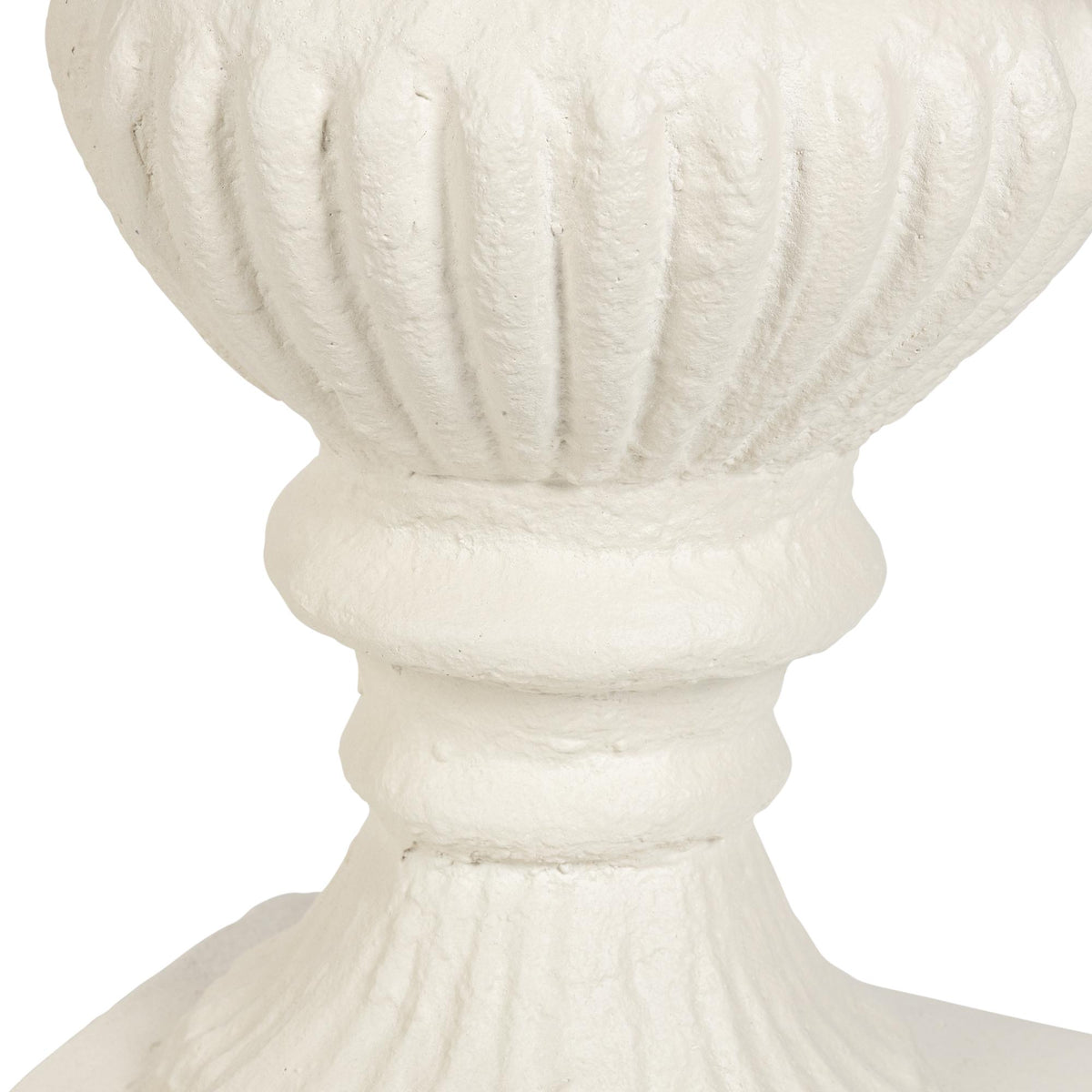 Tall Urn With Pedestal, Aged Stone, 55.5"H