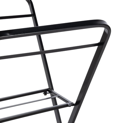 Double Market Cart, Black