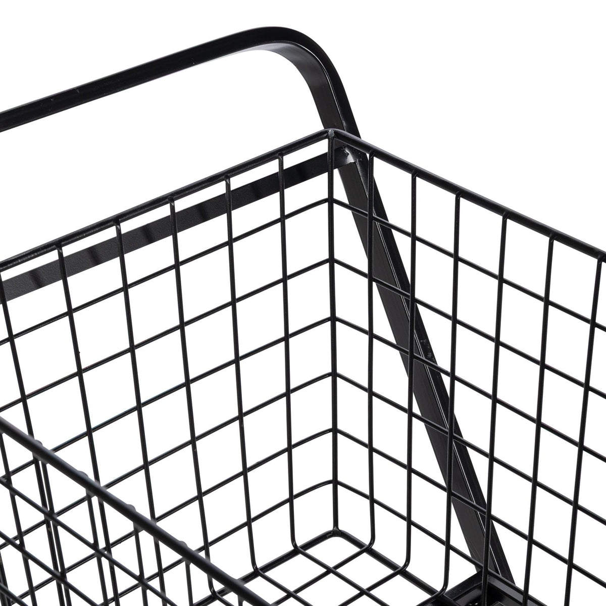 Double Market Cart, Black