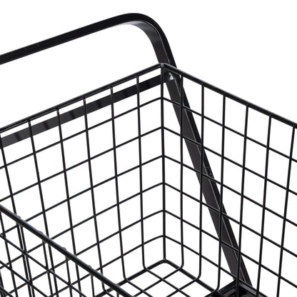 Double Market Cart, Black