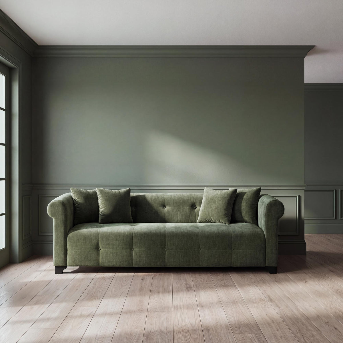 Statesman Sofa, Moss