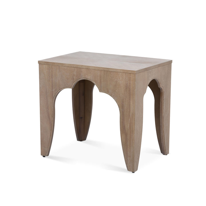 Island Manor End Table, Driftwood