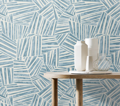 Geometric Textures Alpi Unpasted Wallpaper