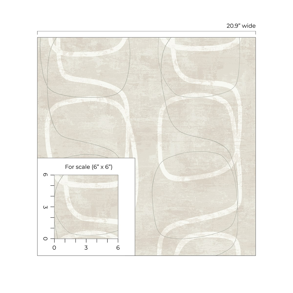 Geometric Textures Forcella Geometric Unpasted Wallpaper