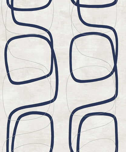 Geometric Textures Forcella Geometric Unpasted Wallpaper