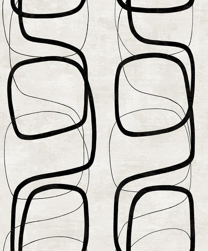 Geometric Textures Forcella Geometric Unpasted Wallpaper