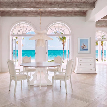 Petal Cove Chandelier, Brown Sugar