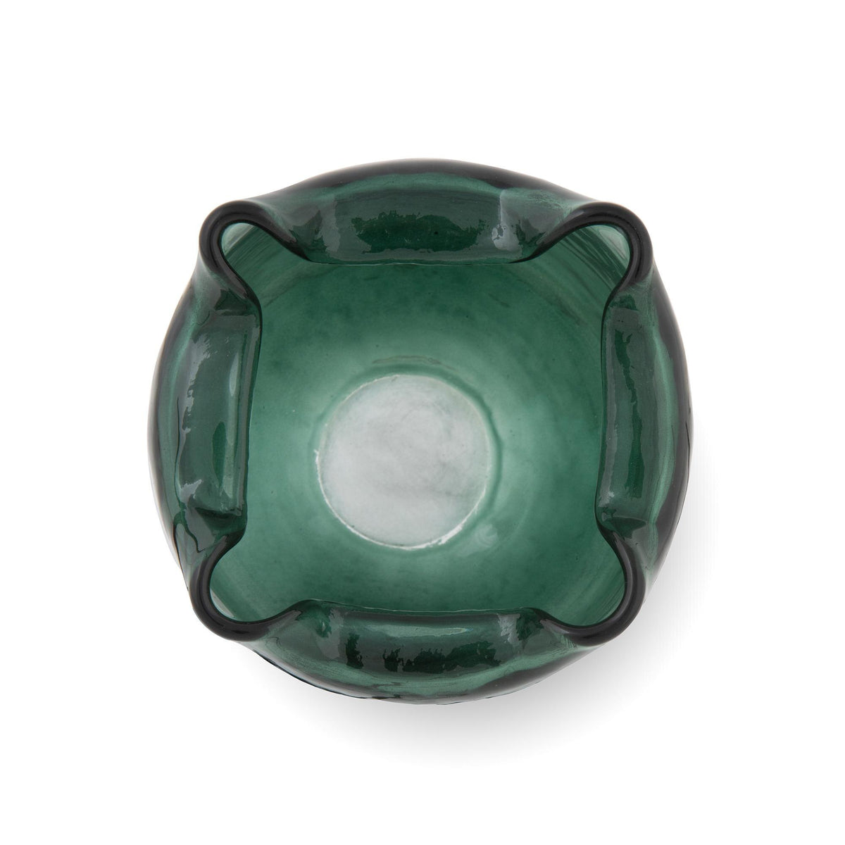 Fold Vase, Hunter Green, Small
