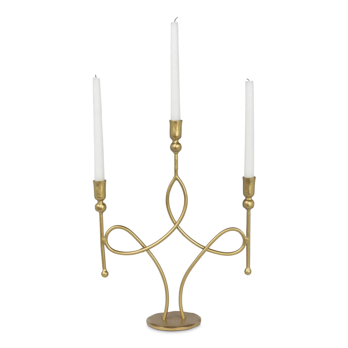 Scroll Candle Holder, 3 Arm