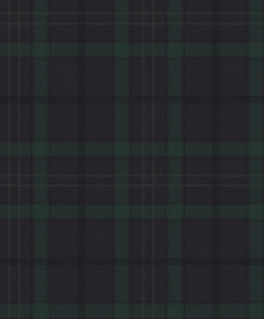 Tailor Plaid Prepasted Wallpaper