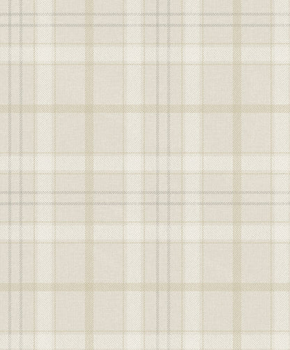 Tailor Plaid Prepasted Wallpaper