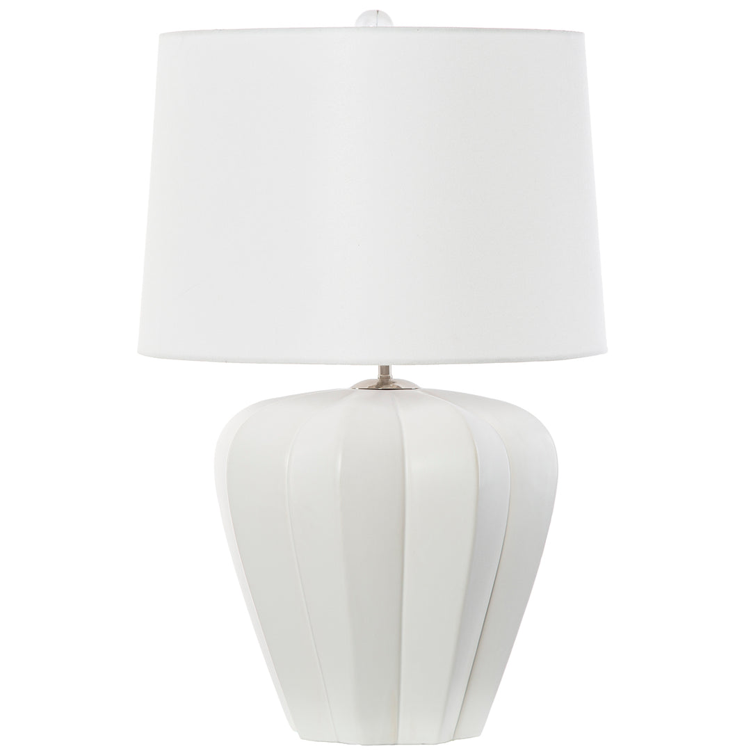 Bertron White Table Lamp