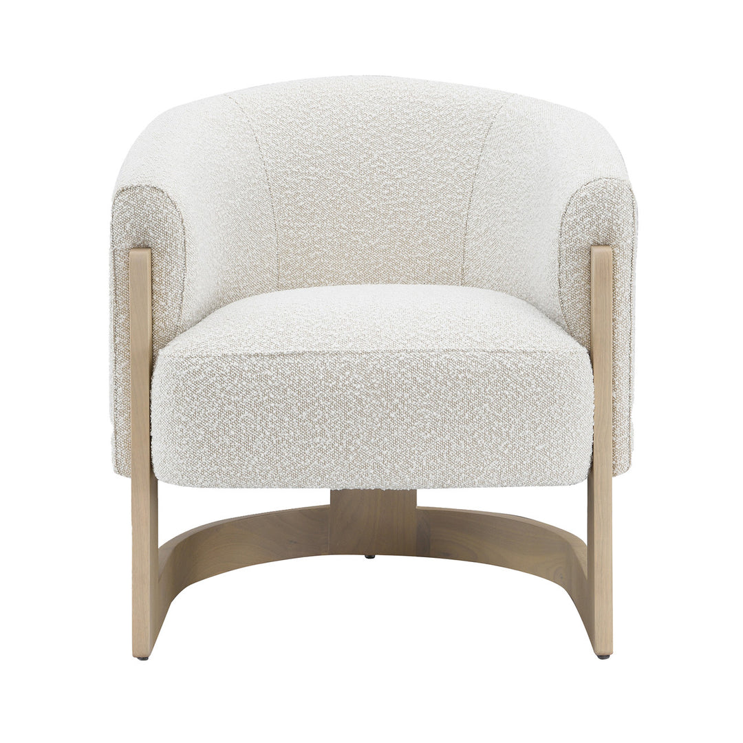Kaiser Accent Chair in Ivory by Elevarre