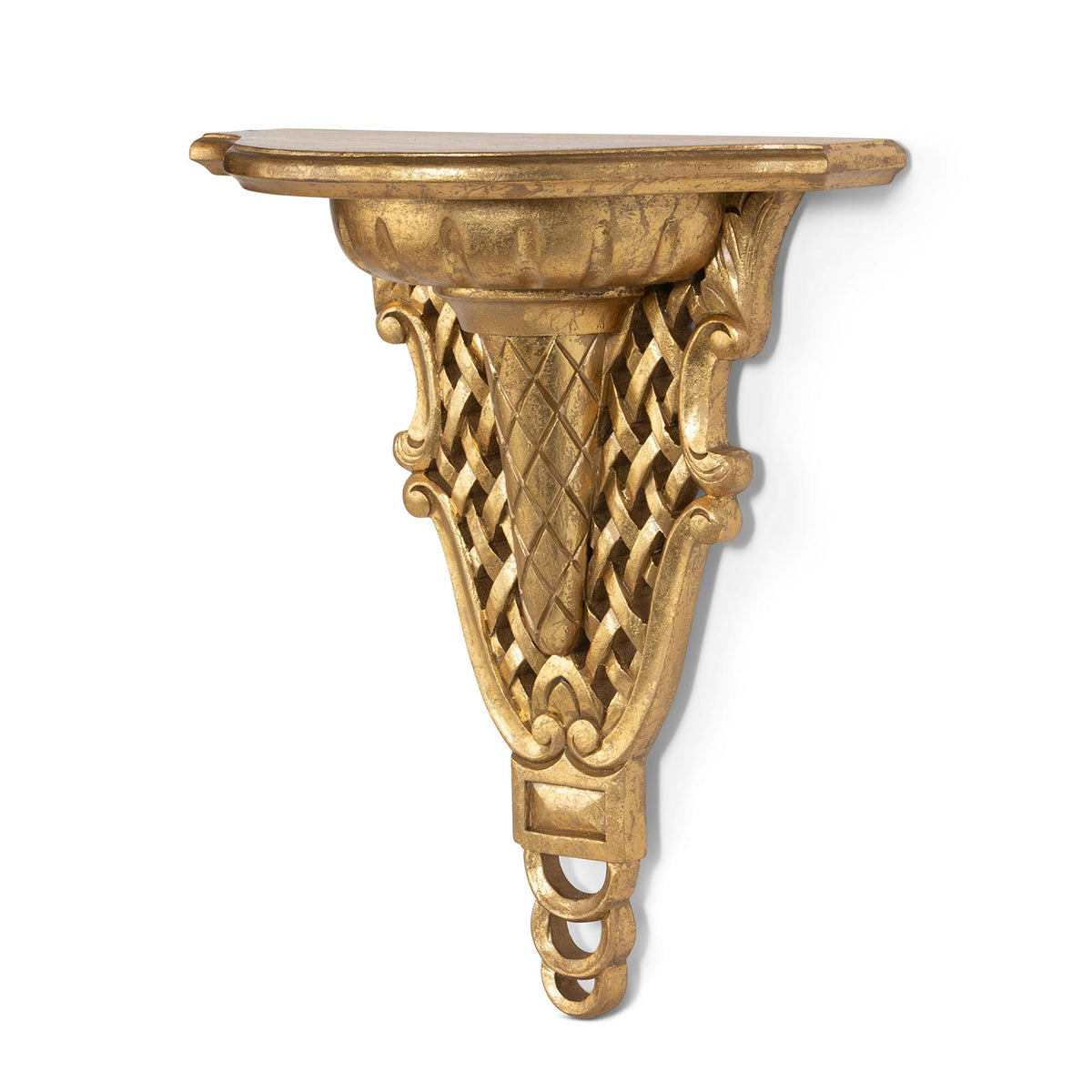 Florentine Wall Bracket, Gold