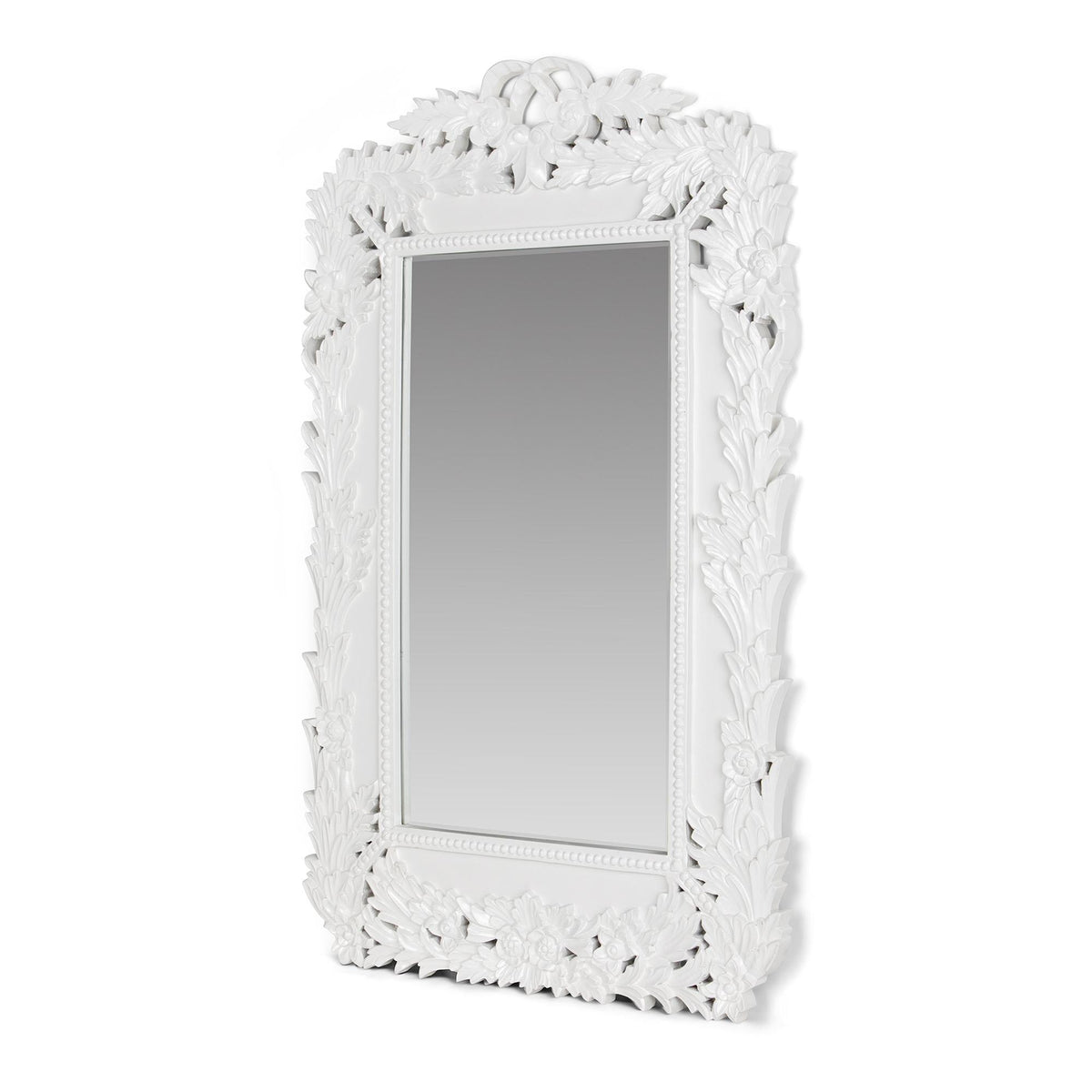 Laurelcrest Mirror, White