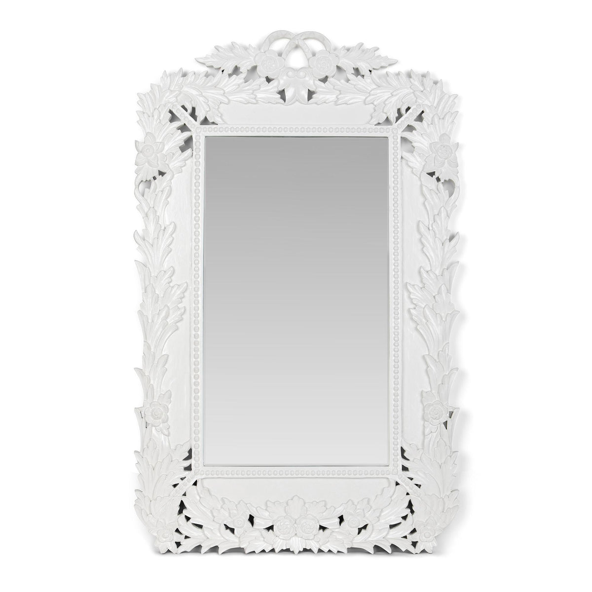 Laurelcrest Mirror, White