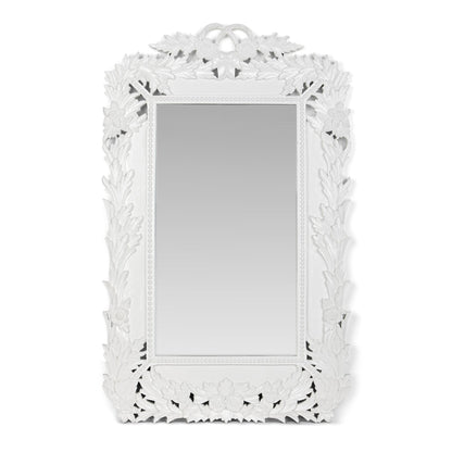 Laurelcrest Mirror, White