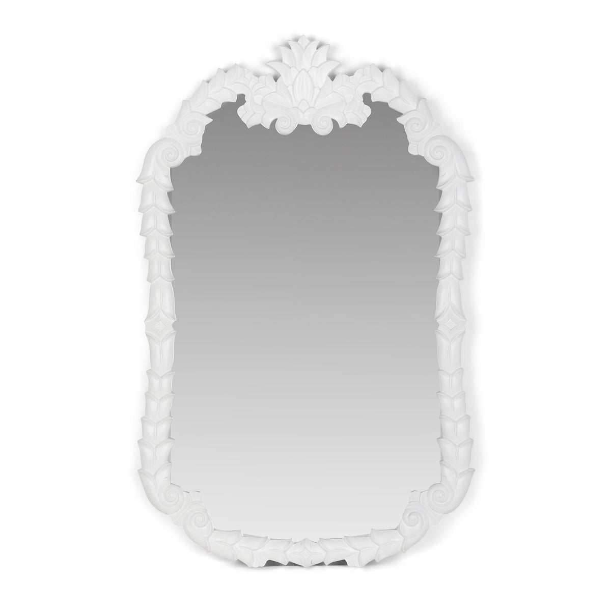 Savoy Mirror, White