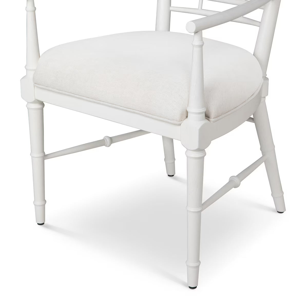 Hyannis Port Armchair Dining Chairs in Whitewash