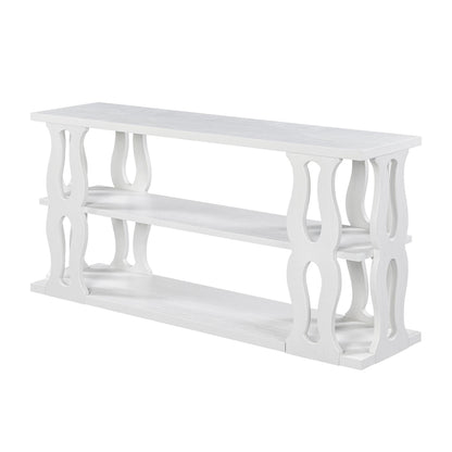 Montauk Console Table, Whitewash