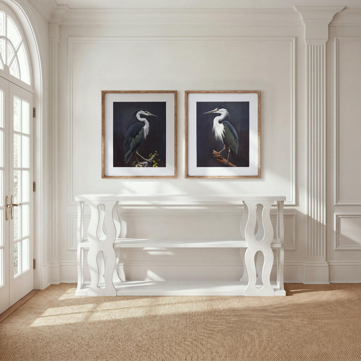 Montauk Console Table, Whitewash