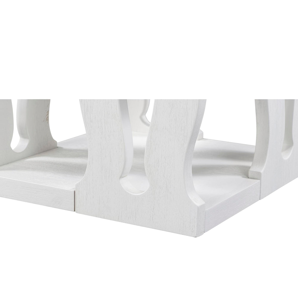 Montauk End Table, Whitewash