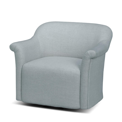 Bella Swivel Chair, Serene Sky