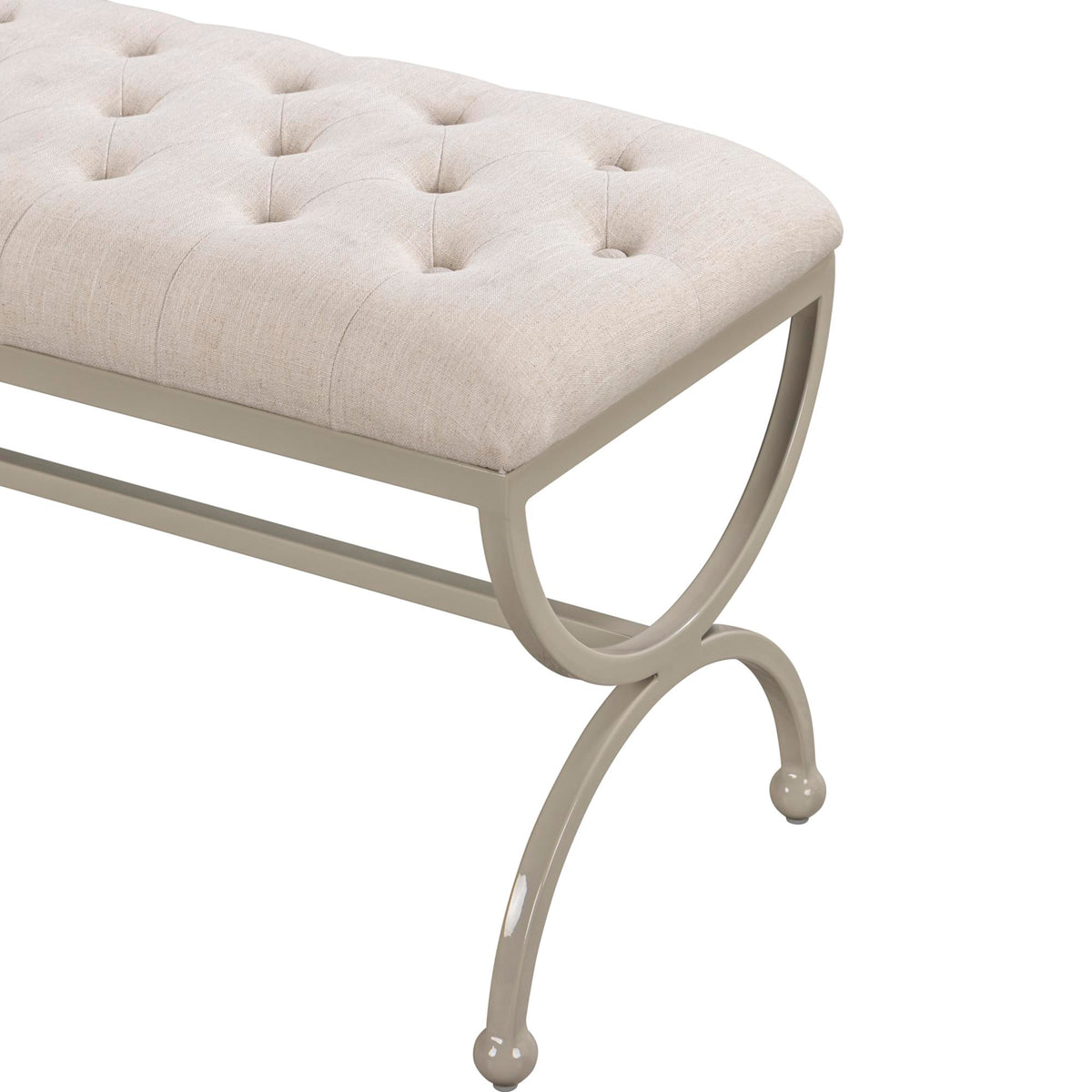 Gallery Long Bench, Khaki