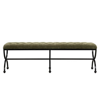 Gallery Long Bench, Jet Black